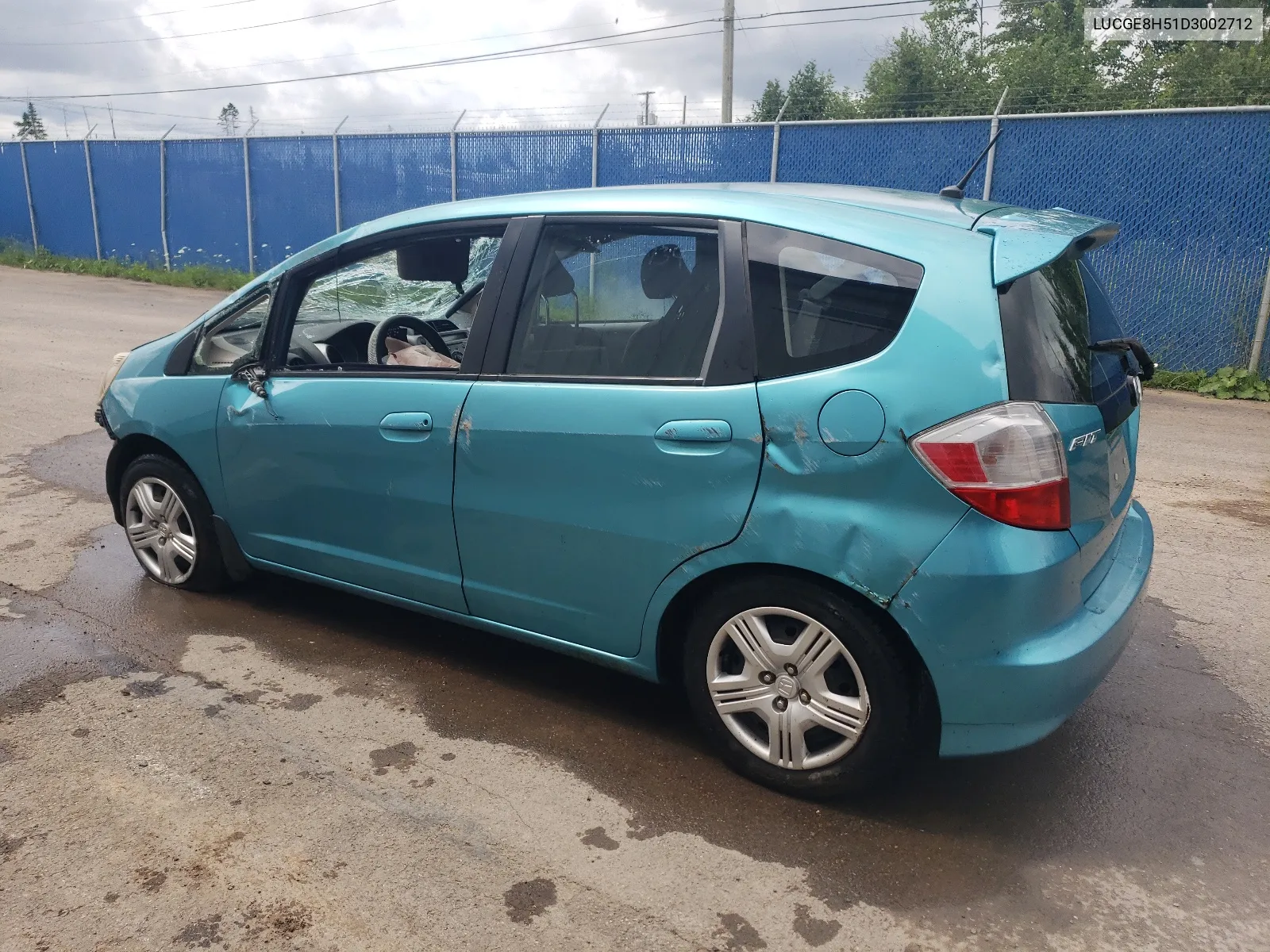 LUCGE8H51D3002712 2013 Honda Fit Lx