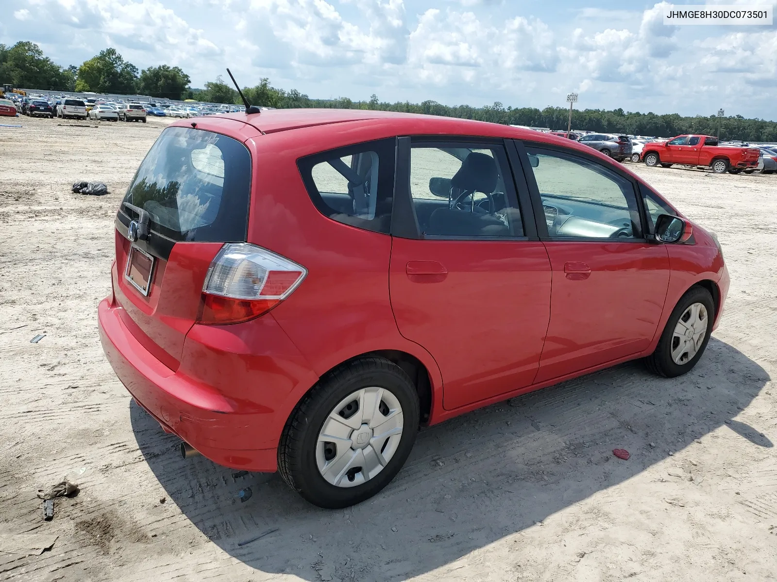 JHMGE8H30DC073501 2013 Honda Fit