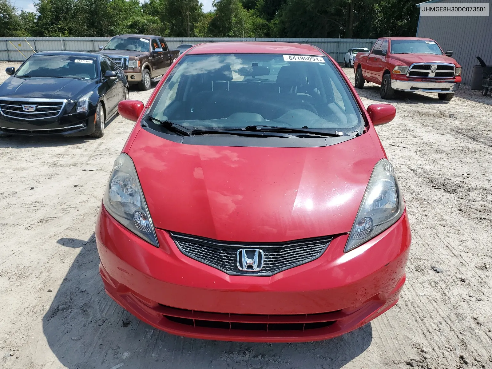 2013 Honda Fit VIN: JHMGE8H30DC073501 Lot: 64195094