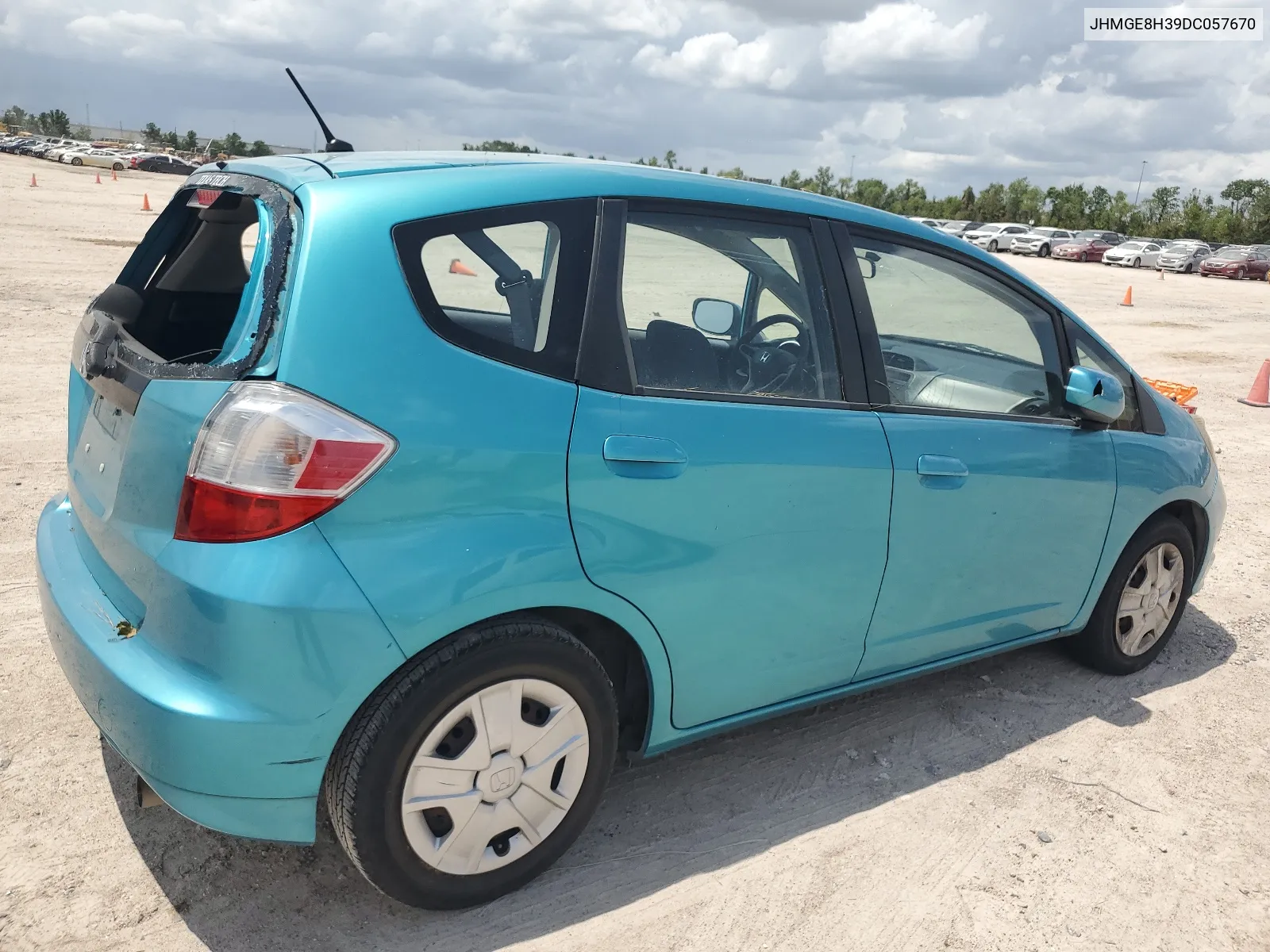 JHMGE8H39DC057670 2013 Honda Fit