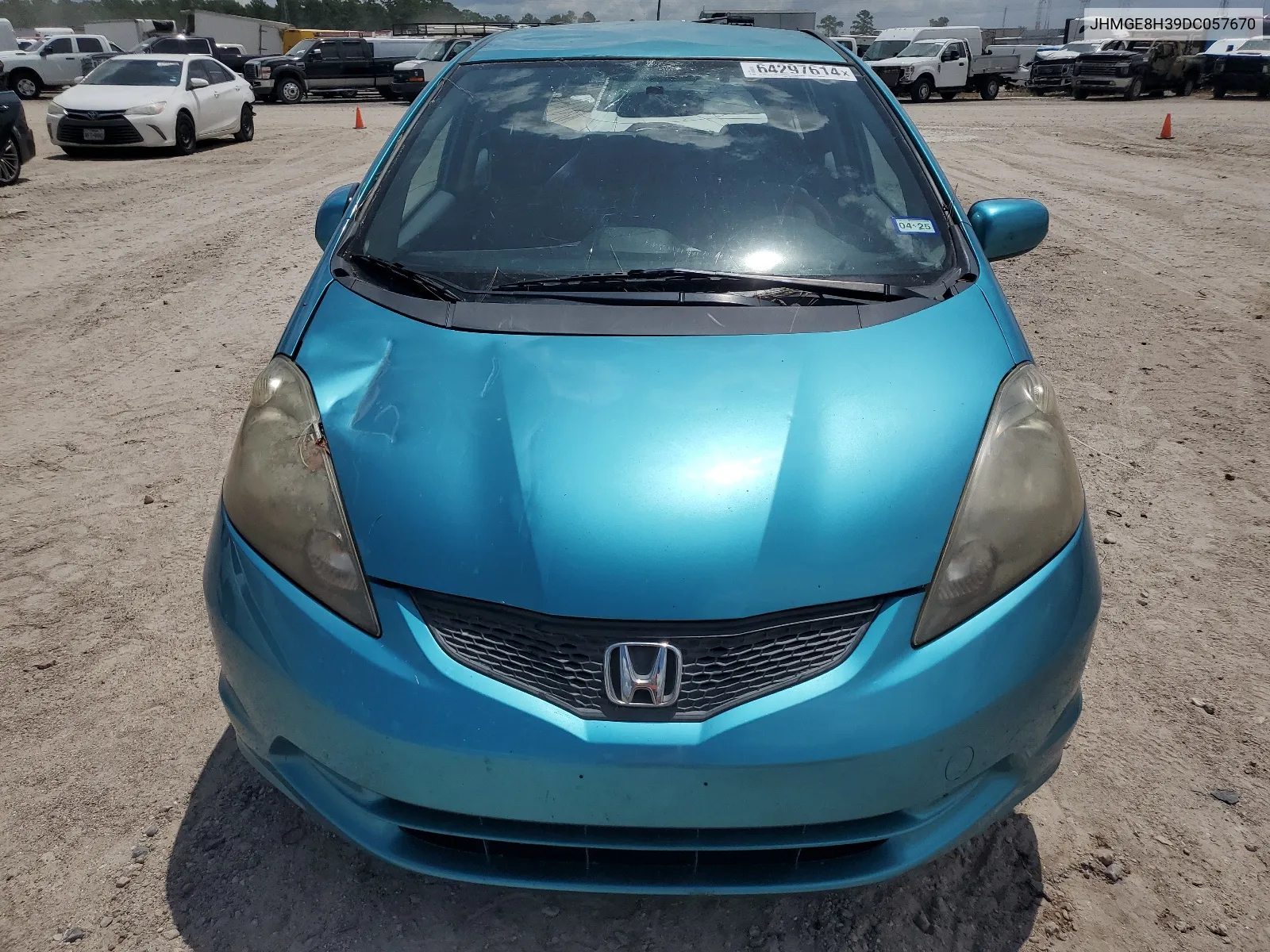 JHMGE8H39DC057670 2013 Honda Fit