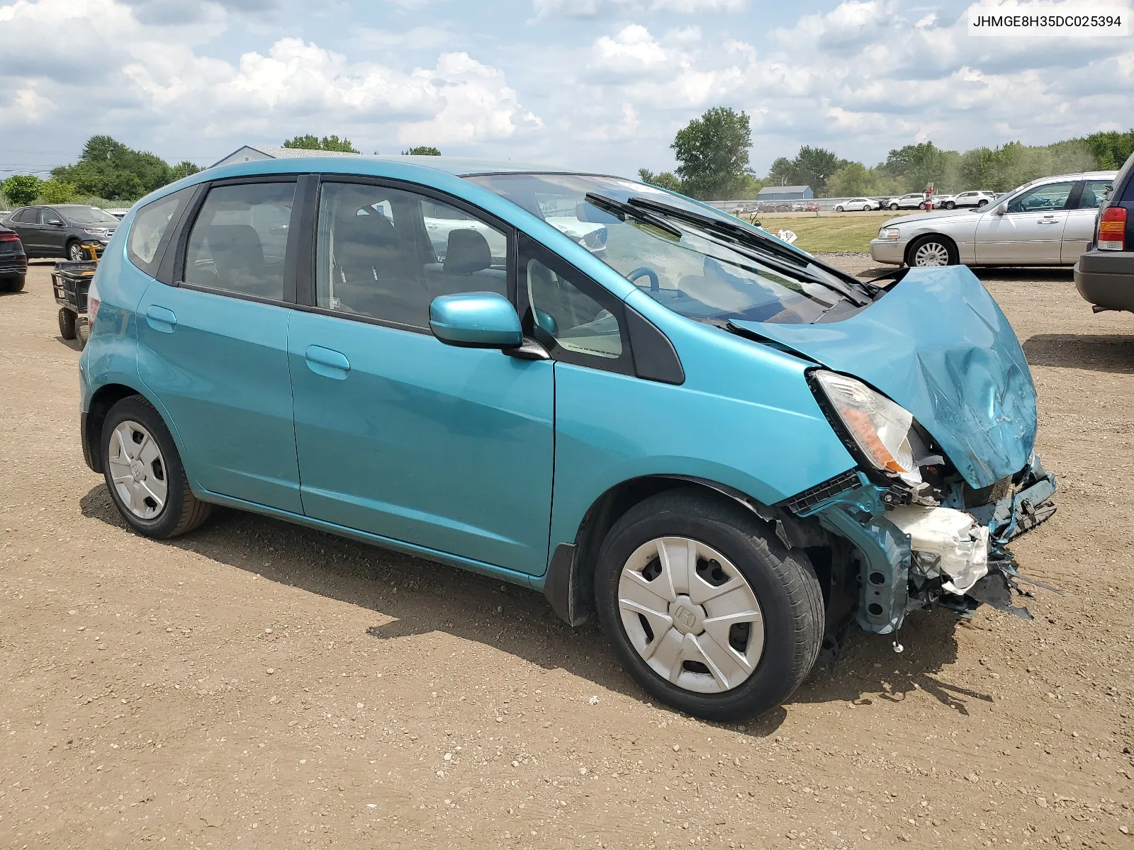 JHMGE8H35DC025394 2013 Honda Fit