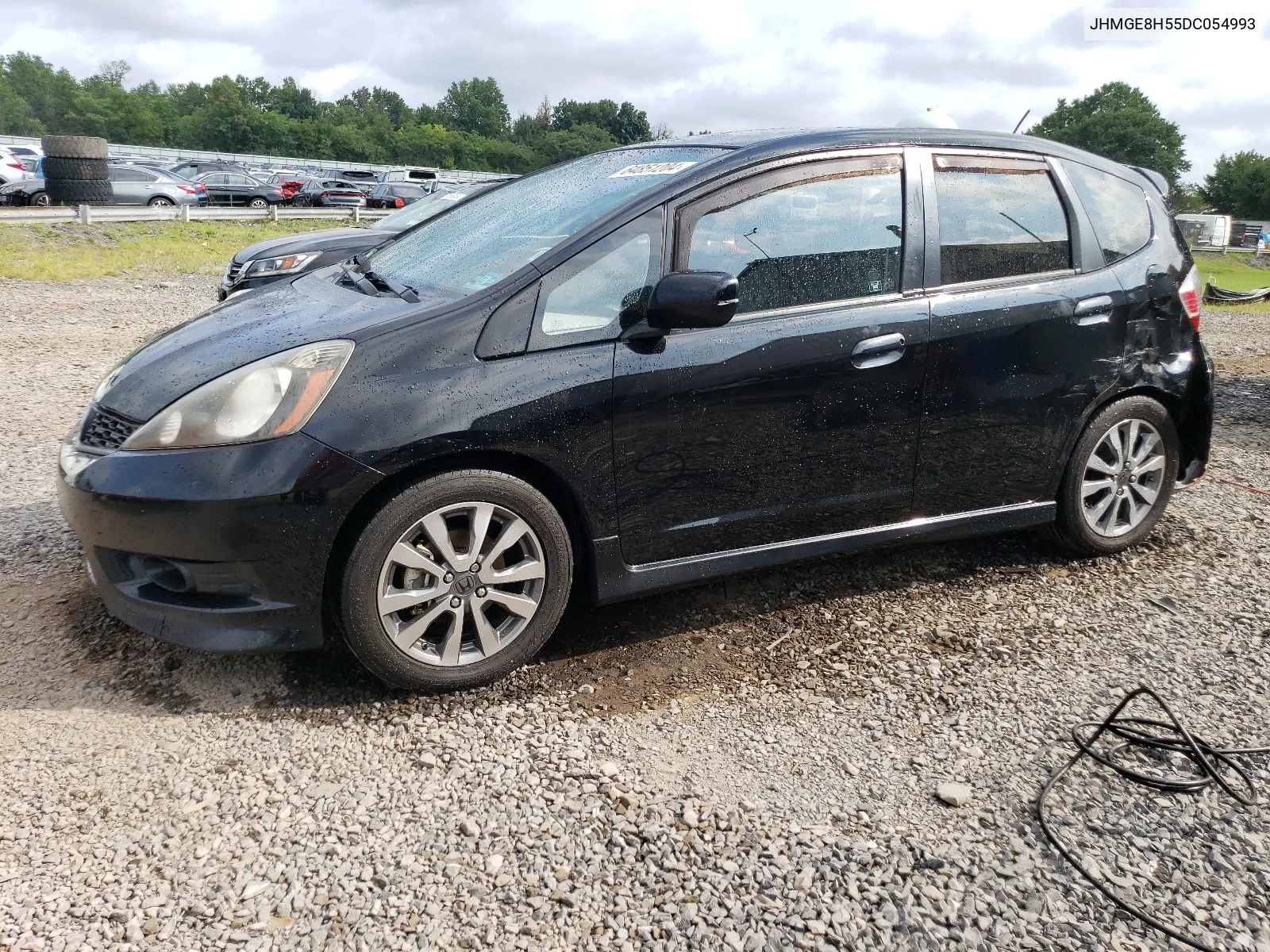 2013 Honda Fit Sport VIN: JHMGE8H55DC054993 Lot: 64851204