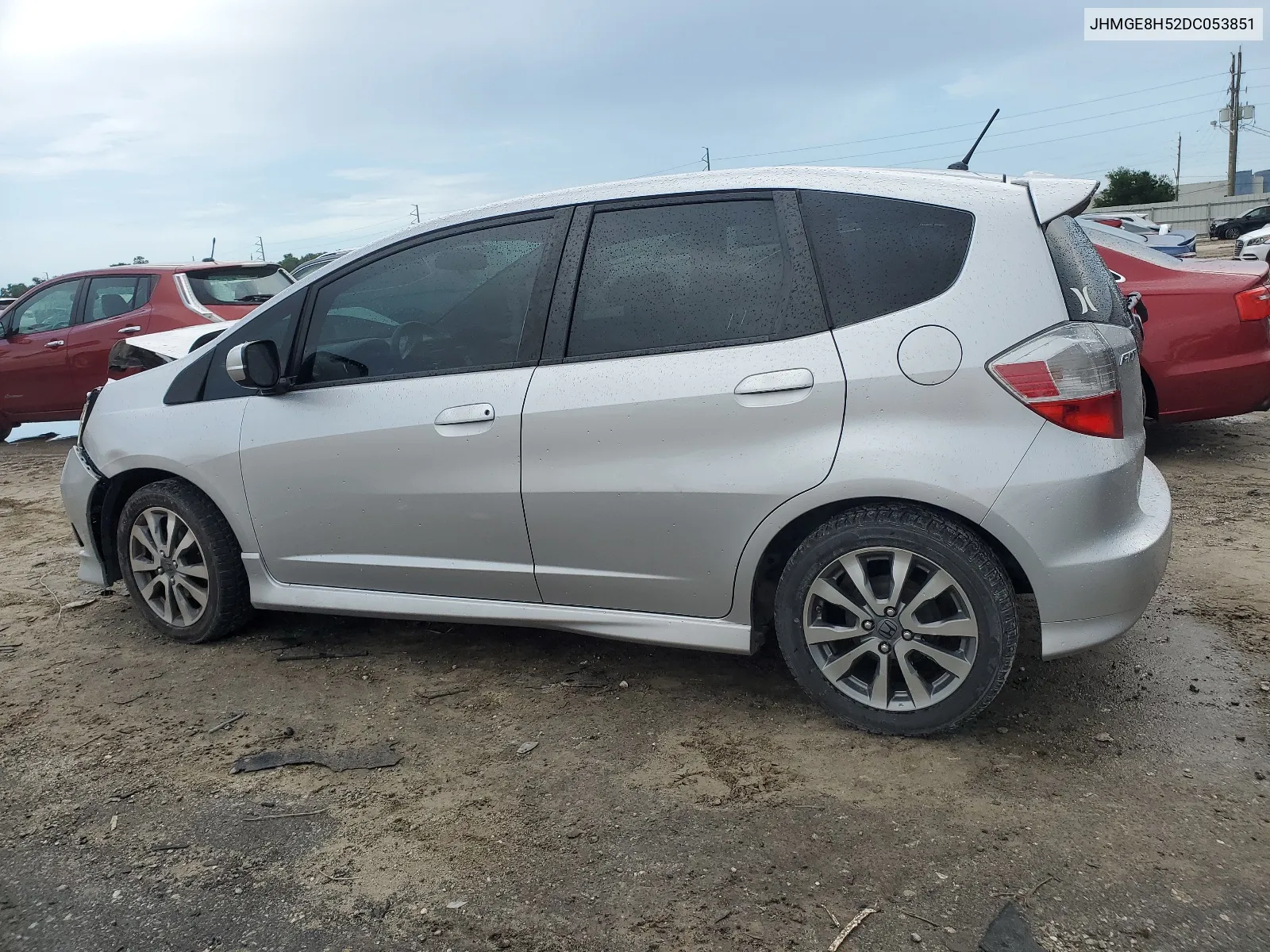 JHMGE8H52DC053851 2013 Honda Fit Sport