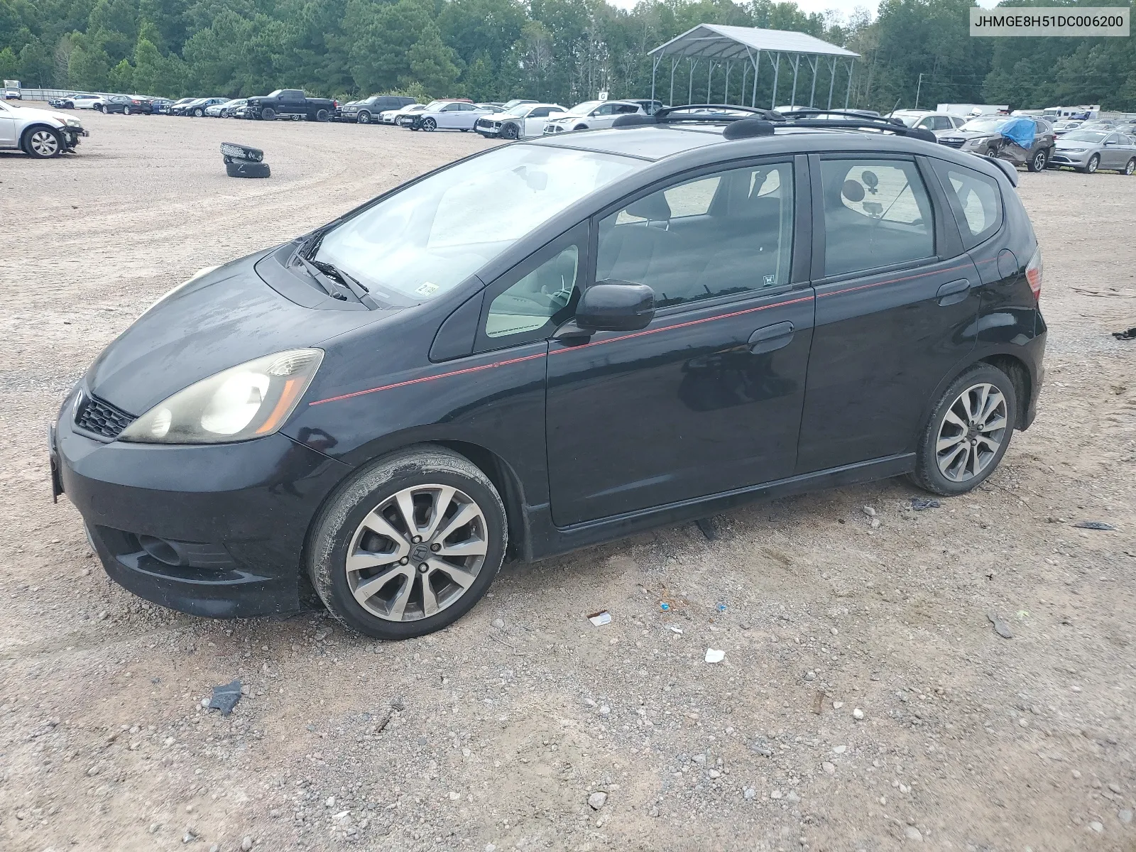 2013 Honda Fit Sport VIN: JHMGE8H51DC006200 Lot: 65341774