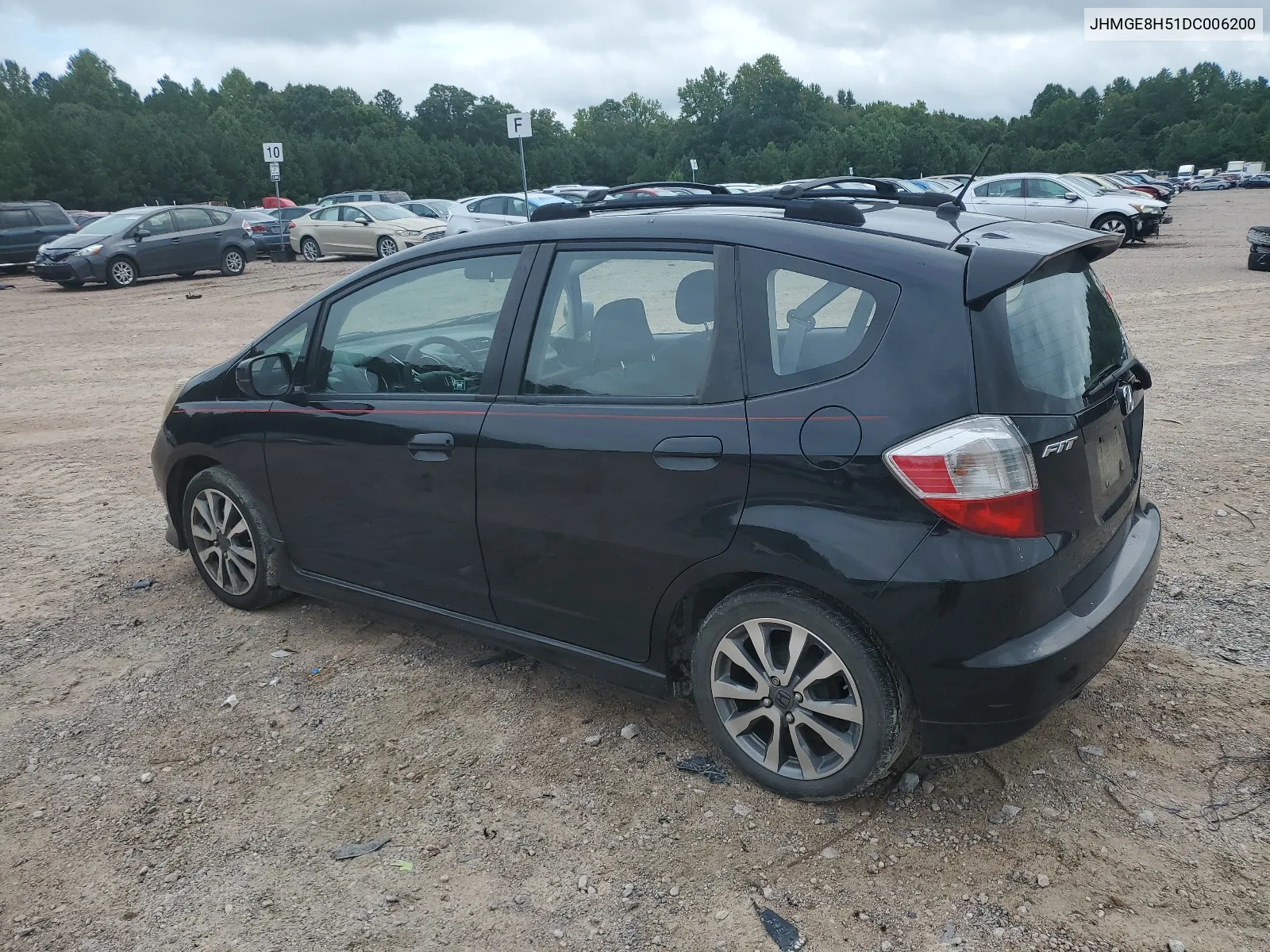 JHMGE8H51DC006200 2013 Honda Fit Sport