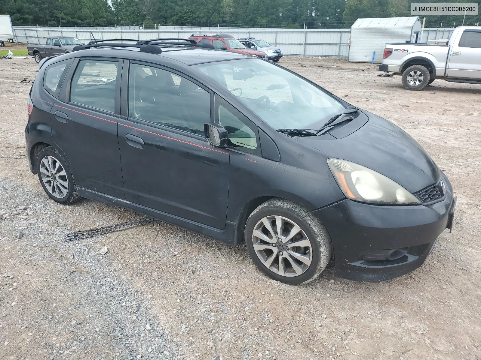 2013 Honda Fit Sport VIN: JHMGE8H51DC006200 Lot: 65341774