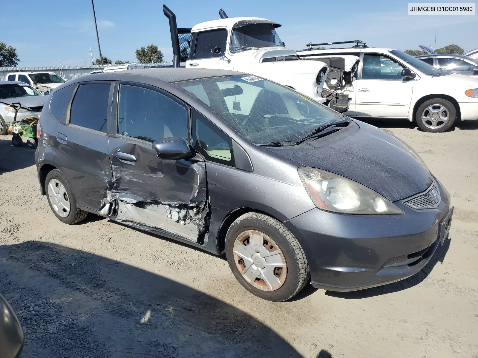 JHMGE8H31DC015980 2013 Honda Fit