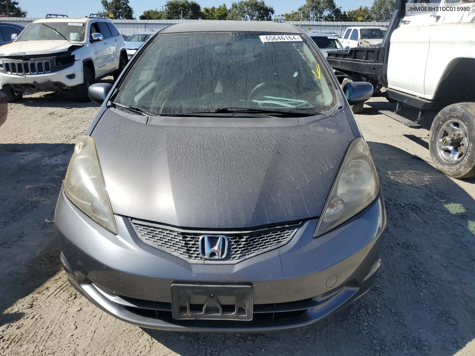 2013 Honda Fit VIN: JHMGE8H31DC015980 Lot: 65646164