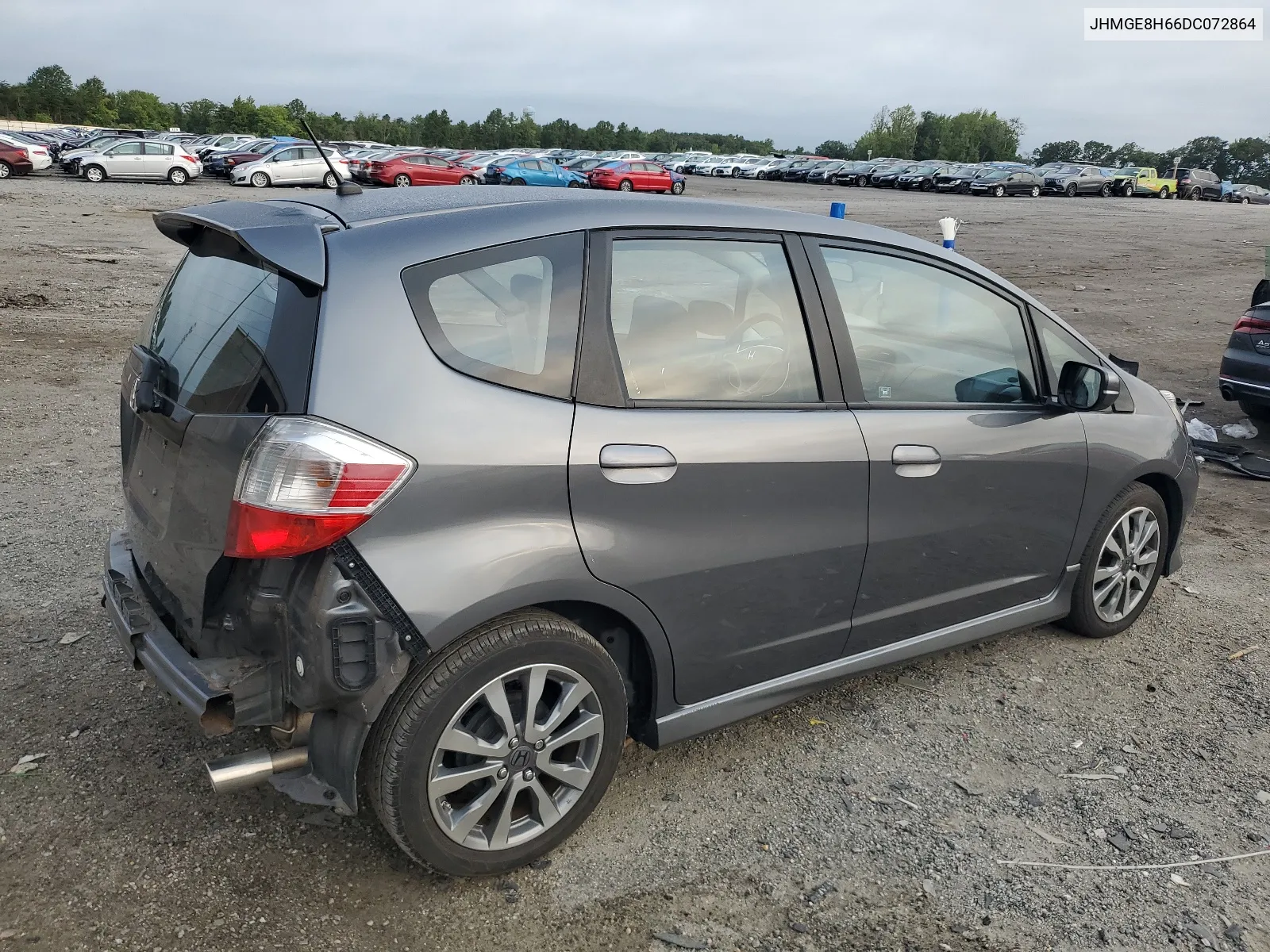 2013 Honda Fit Sport VIN: JHMGE8H66DC072864 Lot: 65829124