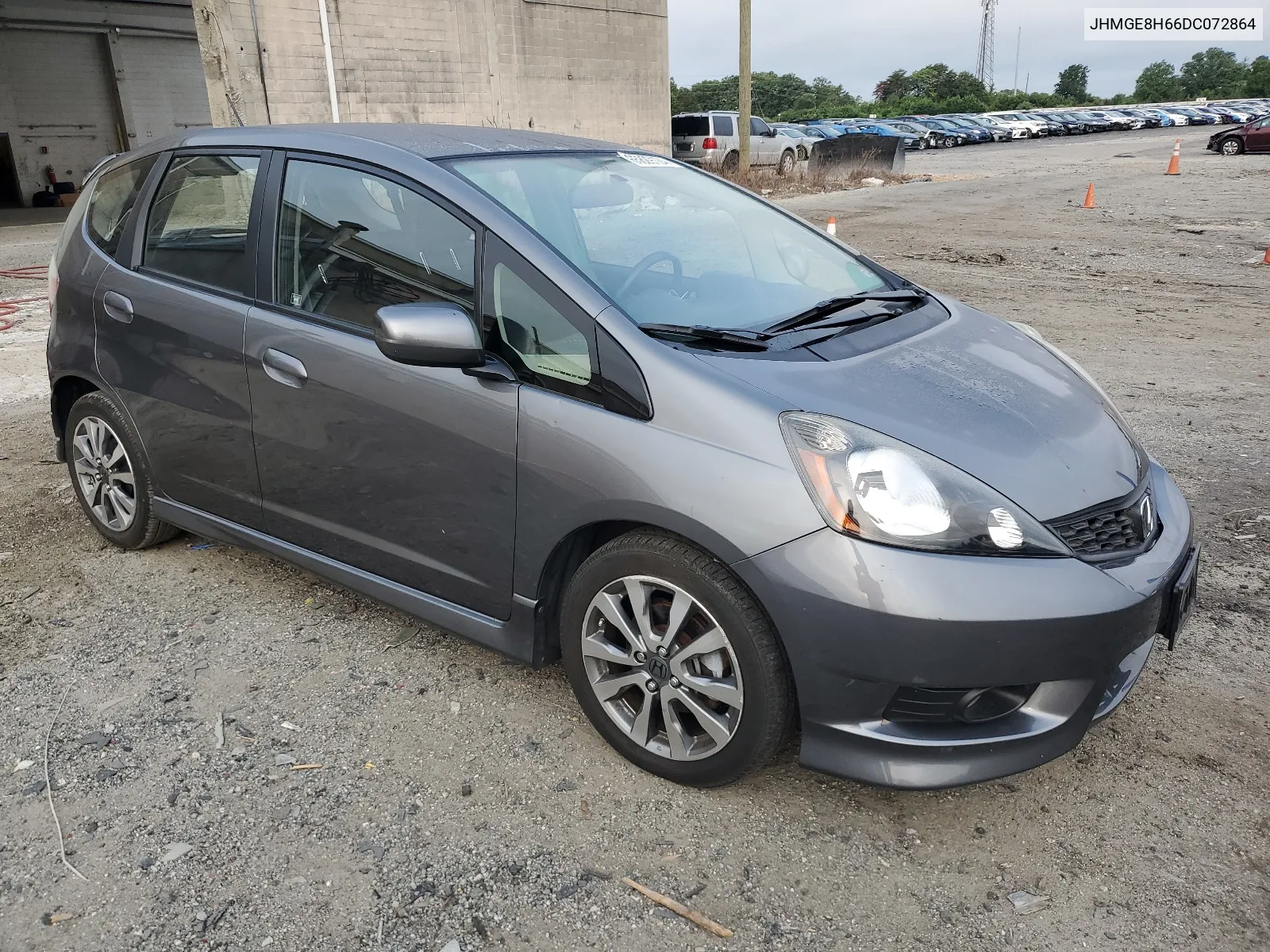 2013 Honda Fit Sport VIN: JHMGE8H66DC072864 Lot: 65829124