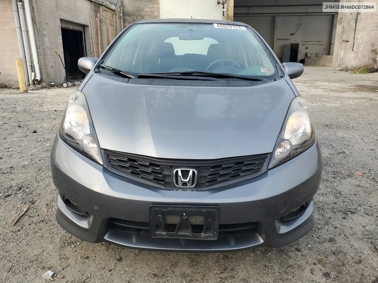 JHMGE8H66DC072864 2013 Honda Fit Sport