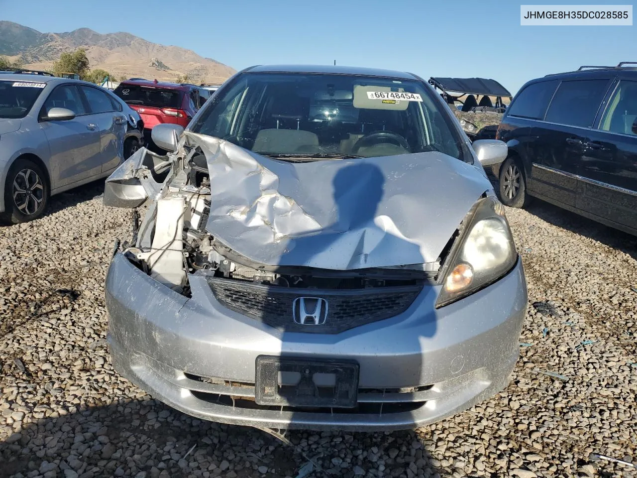 JHMGE8H35DC028585 2013 Honda Fit