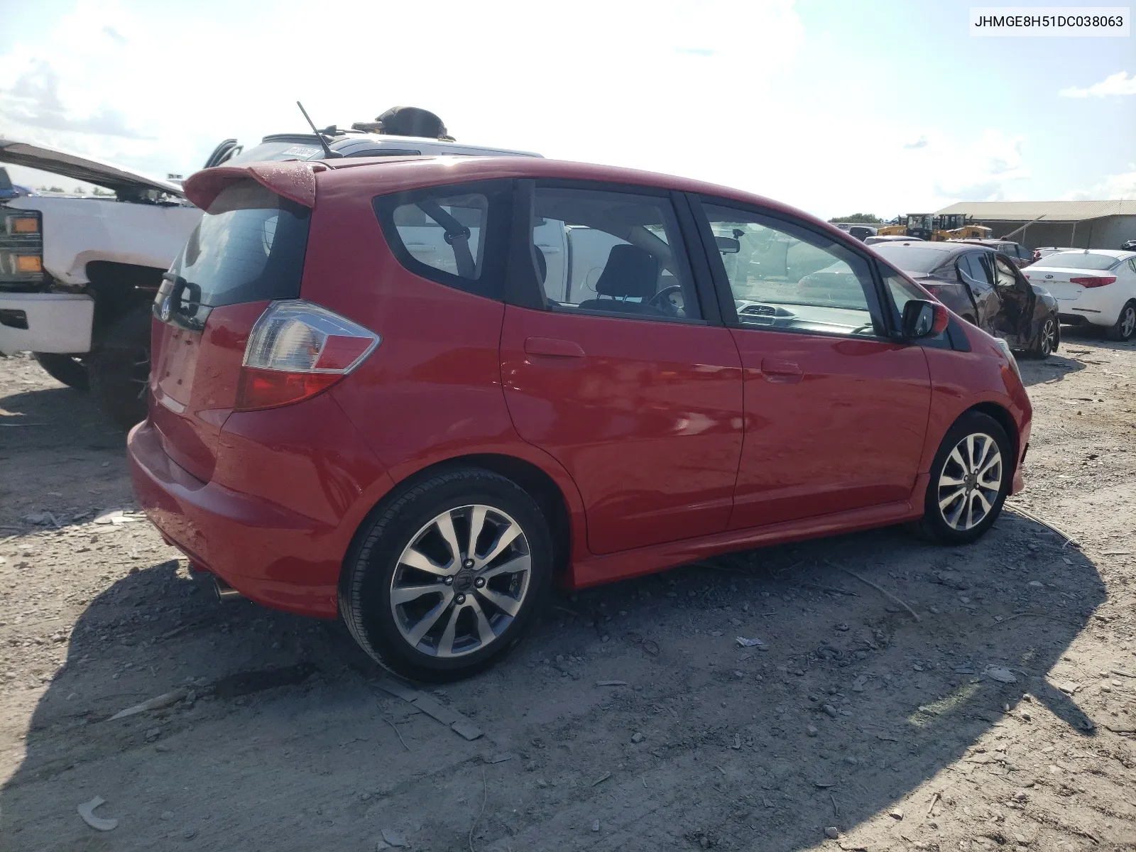 2013 Honda Fit Sport VIN: JHMGE8H51DC038063 Lot: 66940594