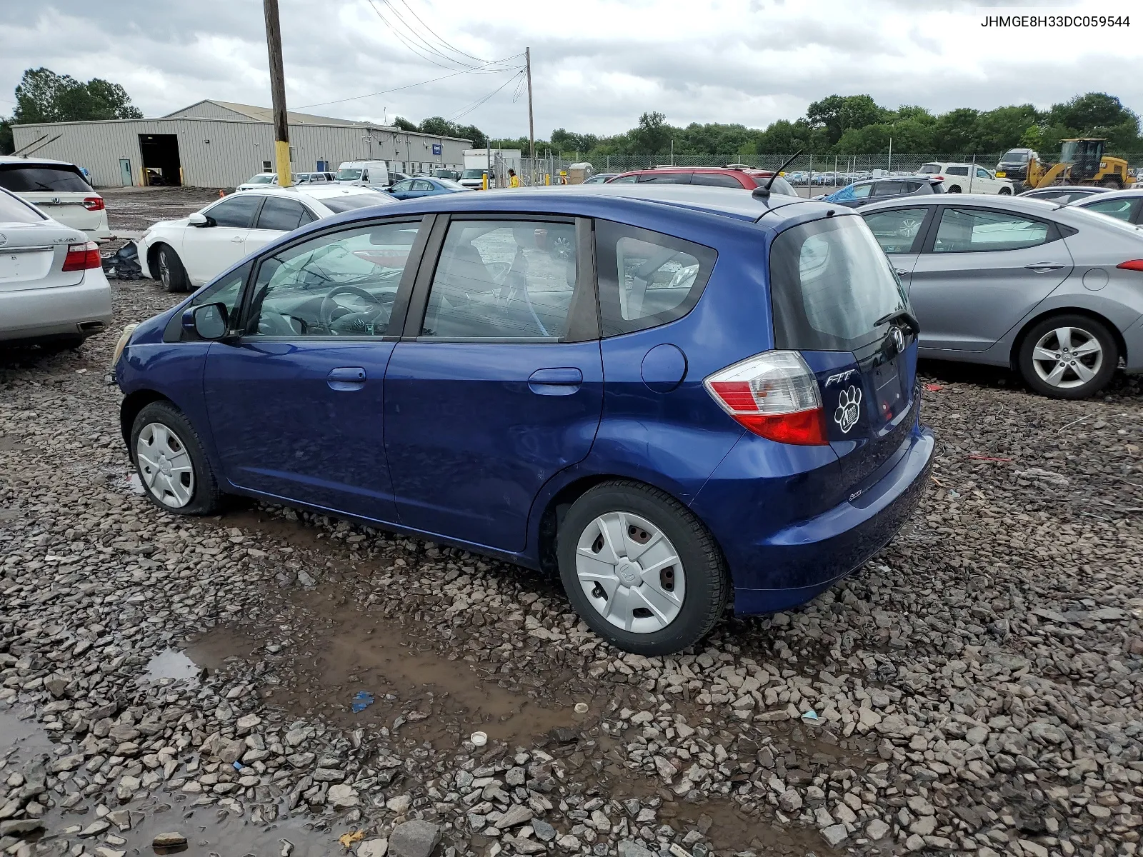 JHMGE8H33DC059544 2013 Honda Fit