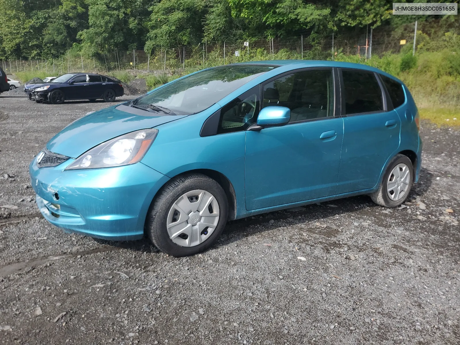 JHMGE8H35DC051655 2013 Honda Fit