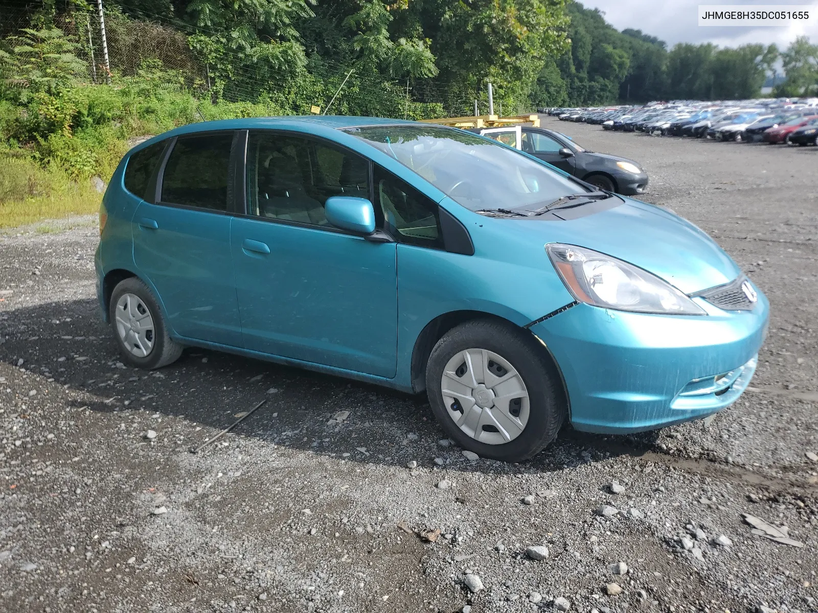 2013 Honda Fit VIN: JHMGE8H35DC051655 Lot: 67880284