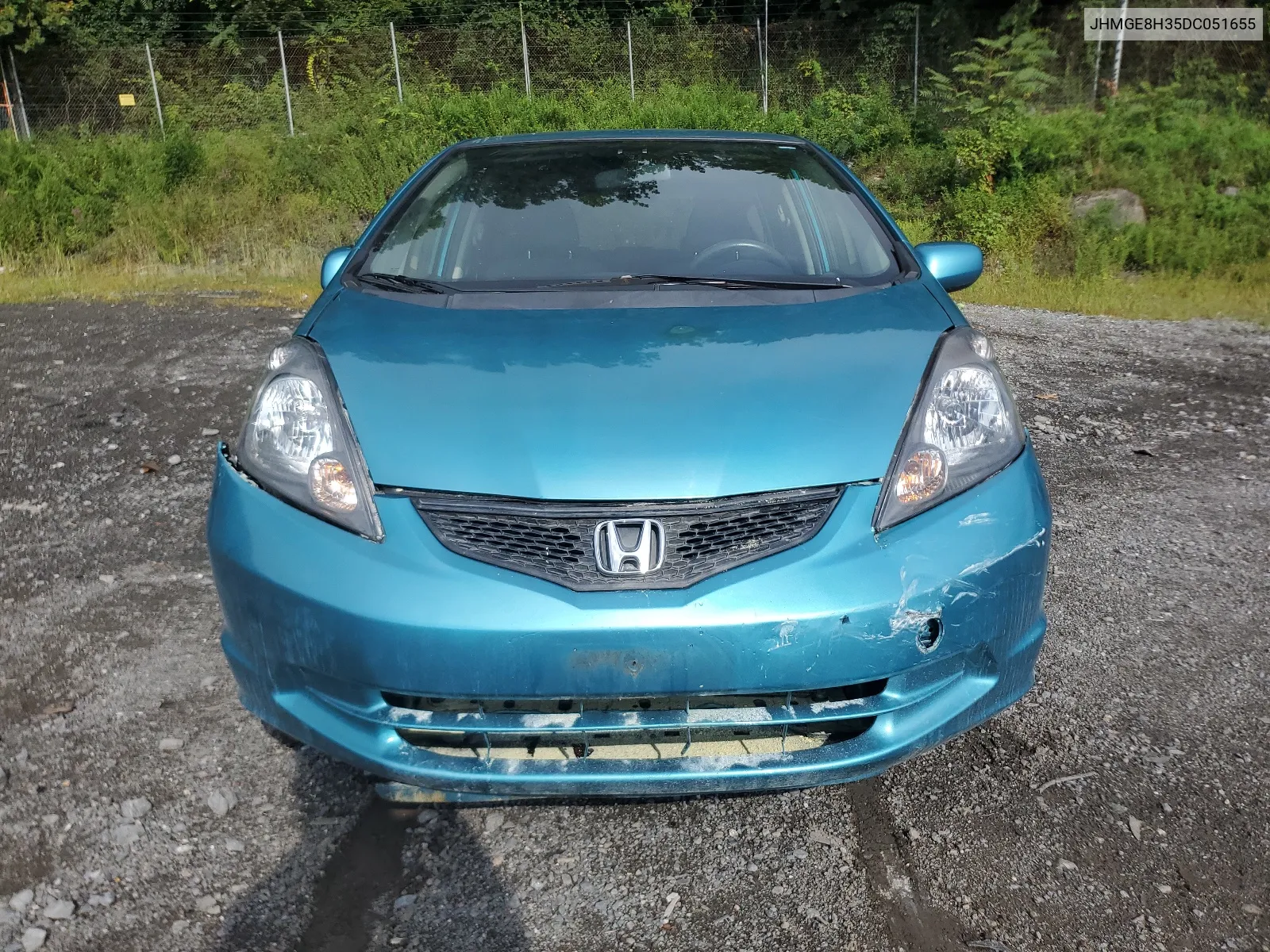 JHMGE8H35DC051655 2013 Honda Fit