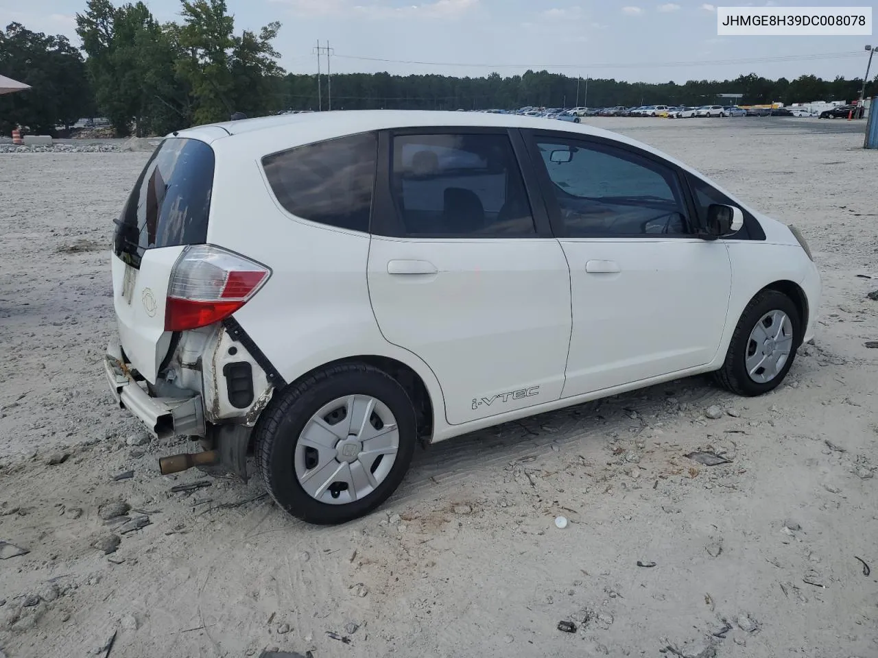 JHMGE8H39DC008078 2013 Honda Fit