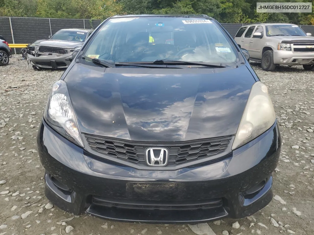 2013 Honda Fit Sport VIN: JHMGE8H55DC012727 Lot: 69655334