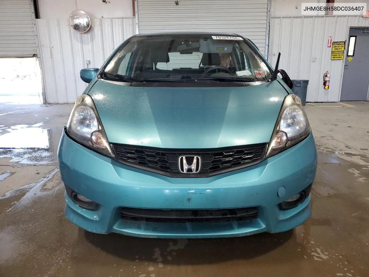 2013 Honda Fit Sport VIN: JHMGE8H58DC036407 Lot: 70328704