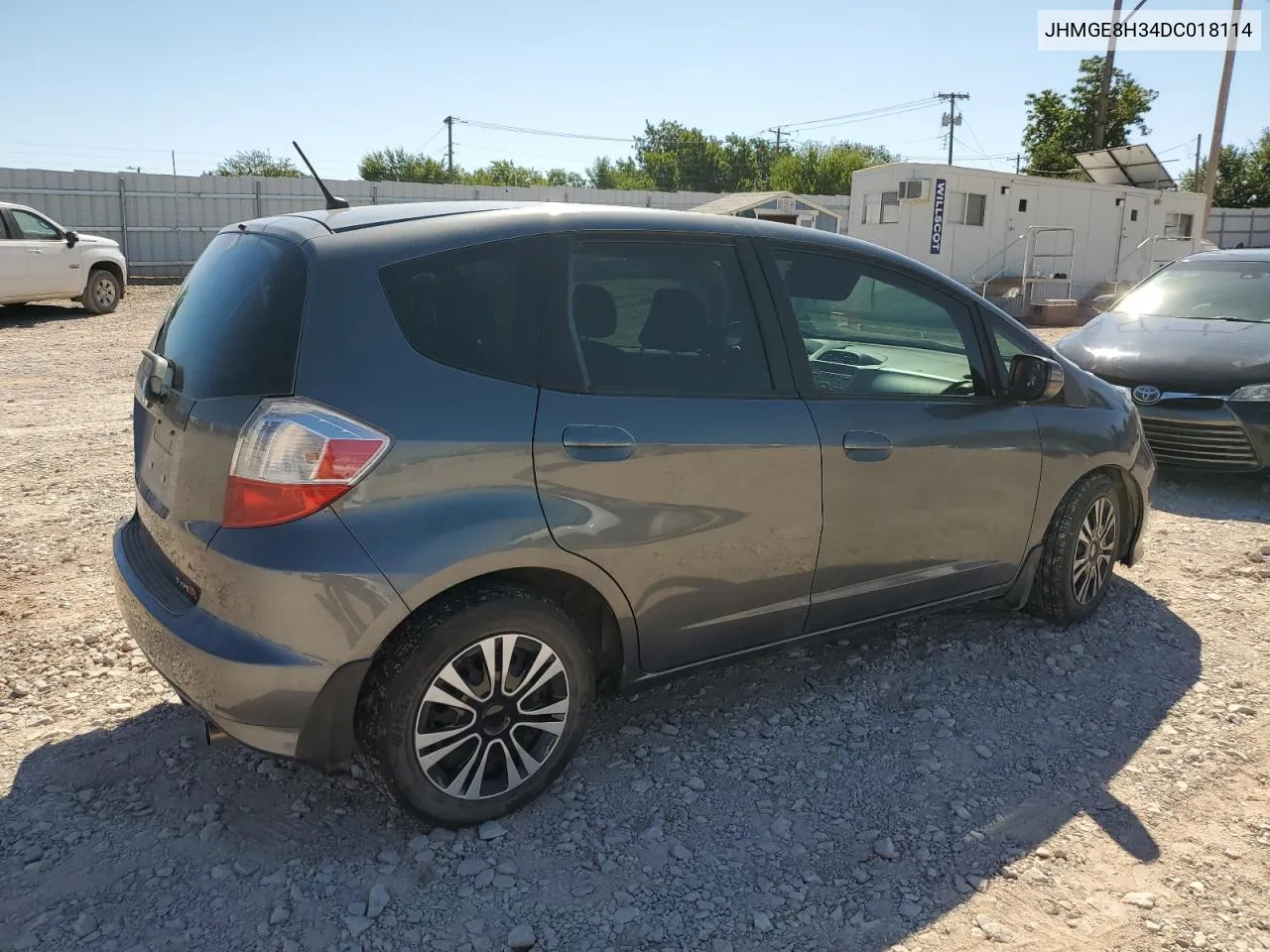 2013 Honda Fit VIN: JHMGE8H34DC018114 Lot: 70994554