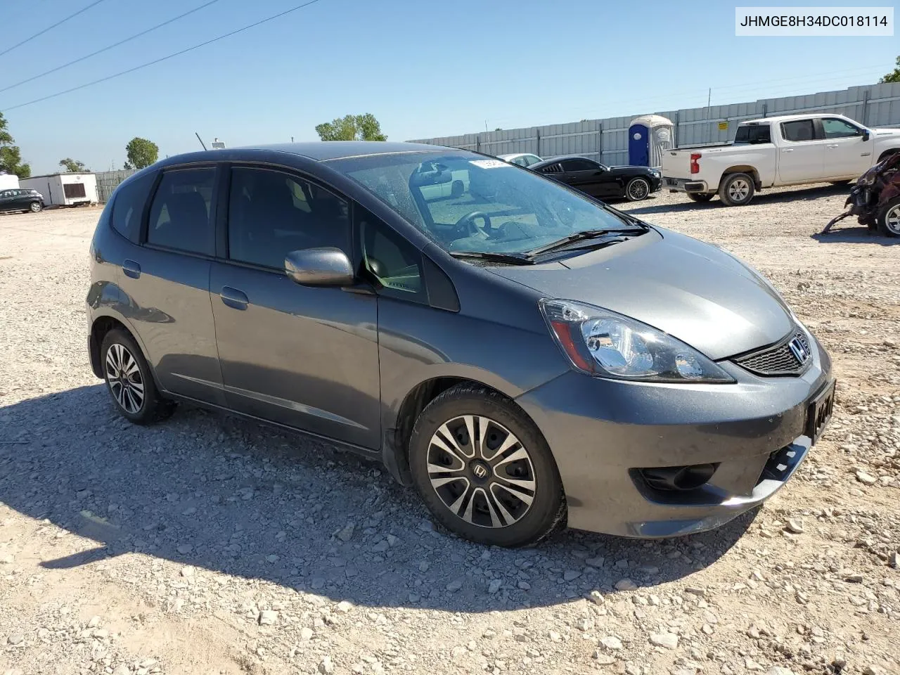 2013 Honda Fit VIN: JHMGE8H34DC018114 Lot: 70994554