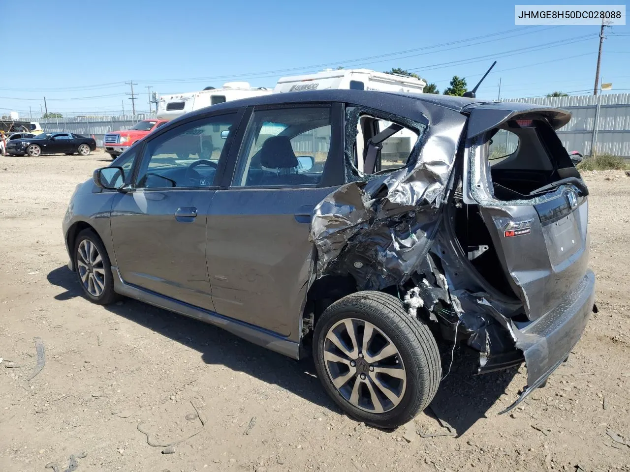 2013 Honda Fit Sport VIN: JHMGE8H50DC028088 Lot: 72061004