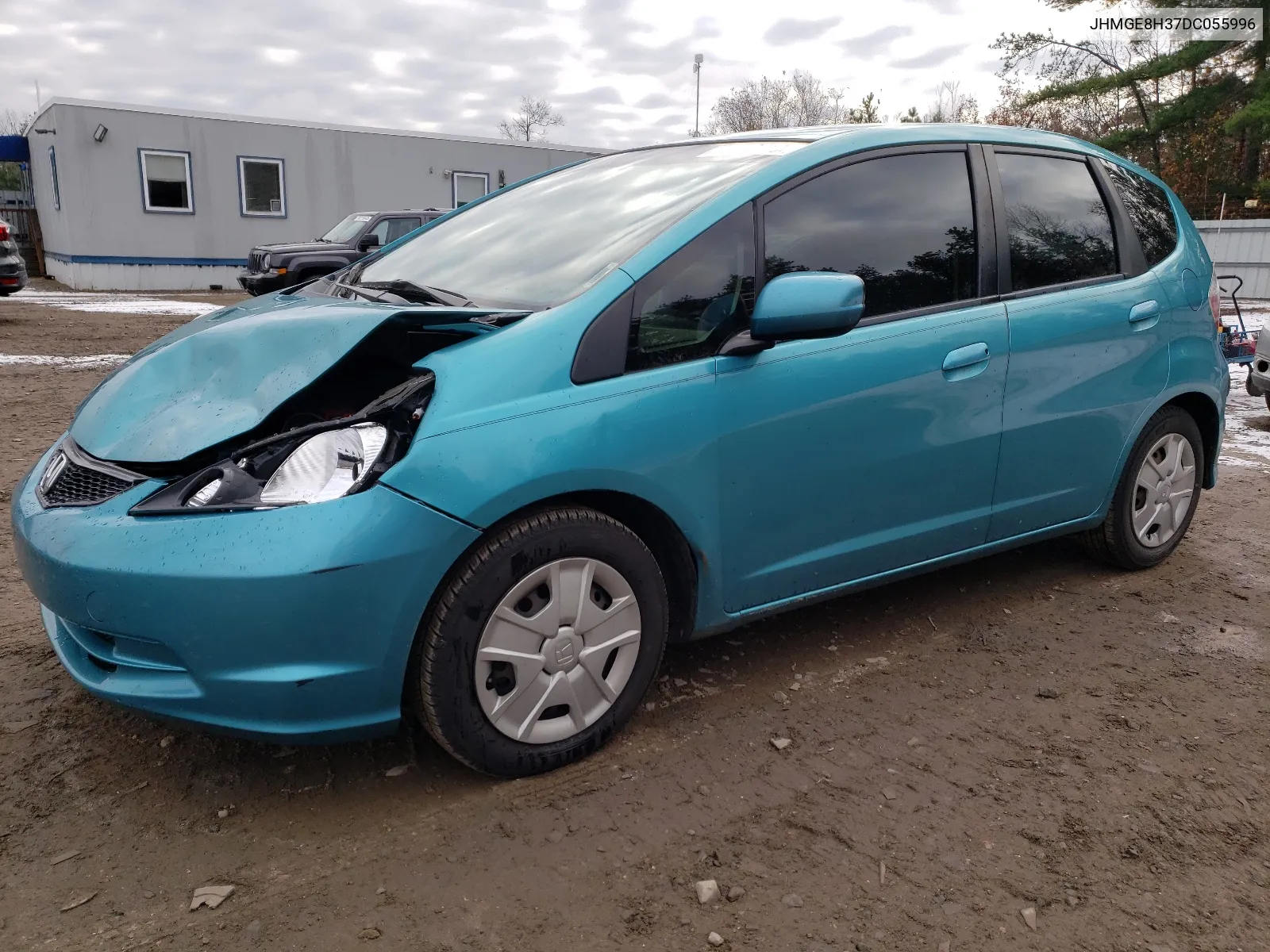 2013 Honda Fit VIN: JHMGE8H37DC055996 Lot: 76512413