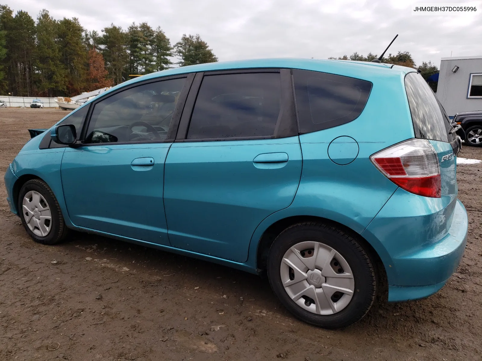 2013 Honda Fit VIN: JHMGE8H37DC055996 Lot: 76512413