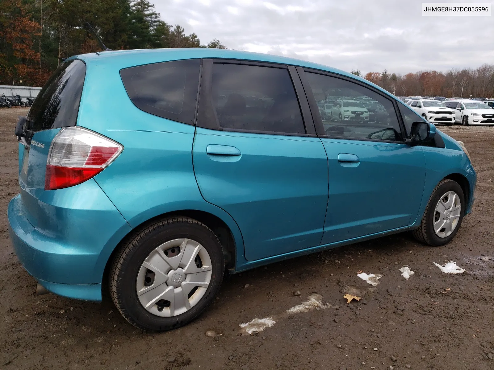 2013 Honda Fit VIN: JHMGE8H37DC055996 Lot: 76512413