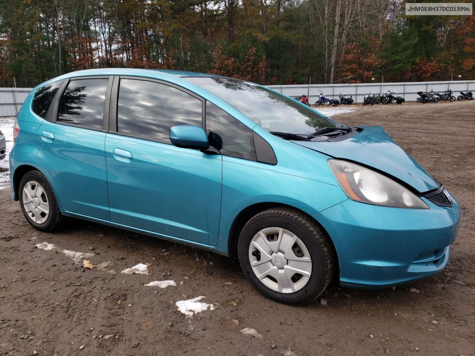 JHMGE8H37DC055996 2013 Honda Fit