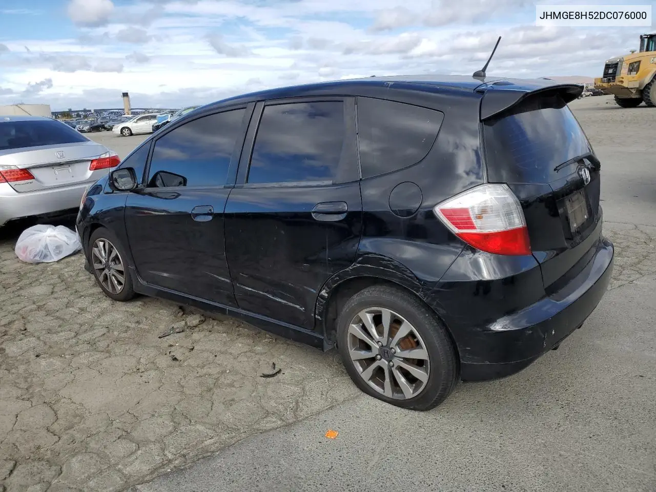 JHMGE8H52DC076000 2013 Honda Fit Sport