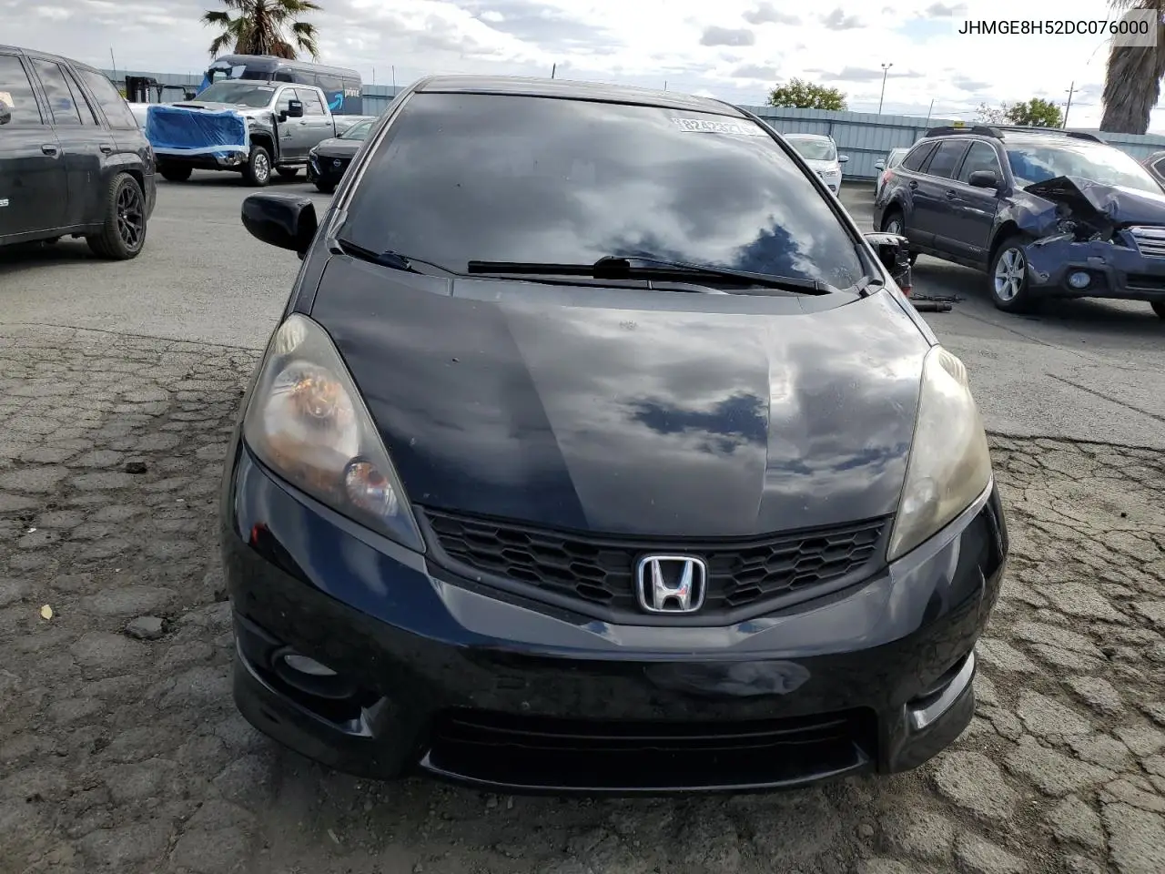 JHMGE8H52DC076000 2013 Honda Fit Sport