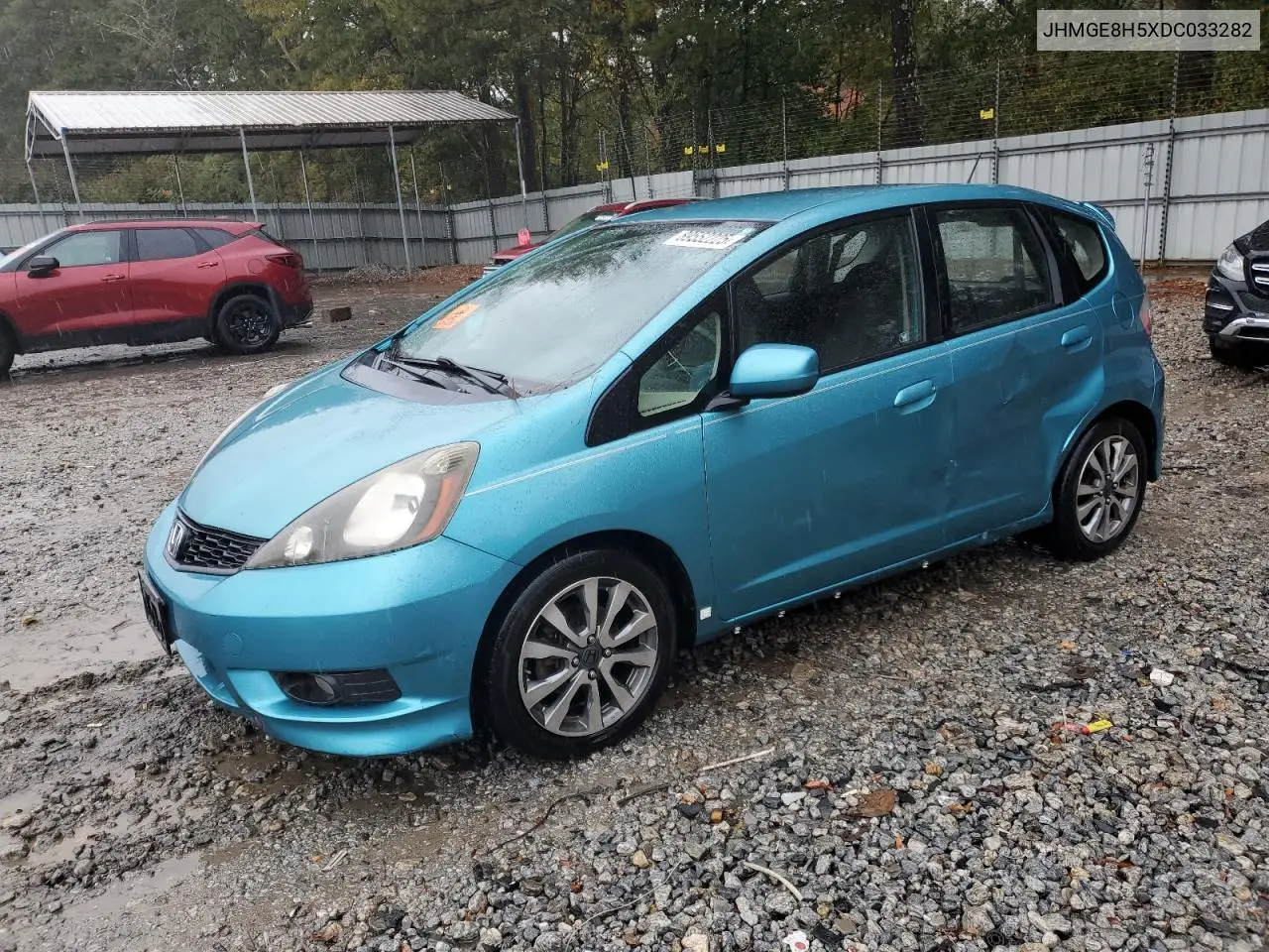 JHMGE8H5XDC033282 2013 Honda Fit Sport