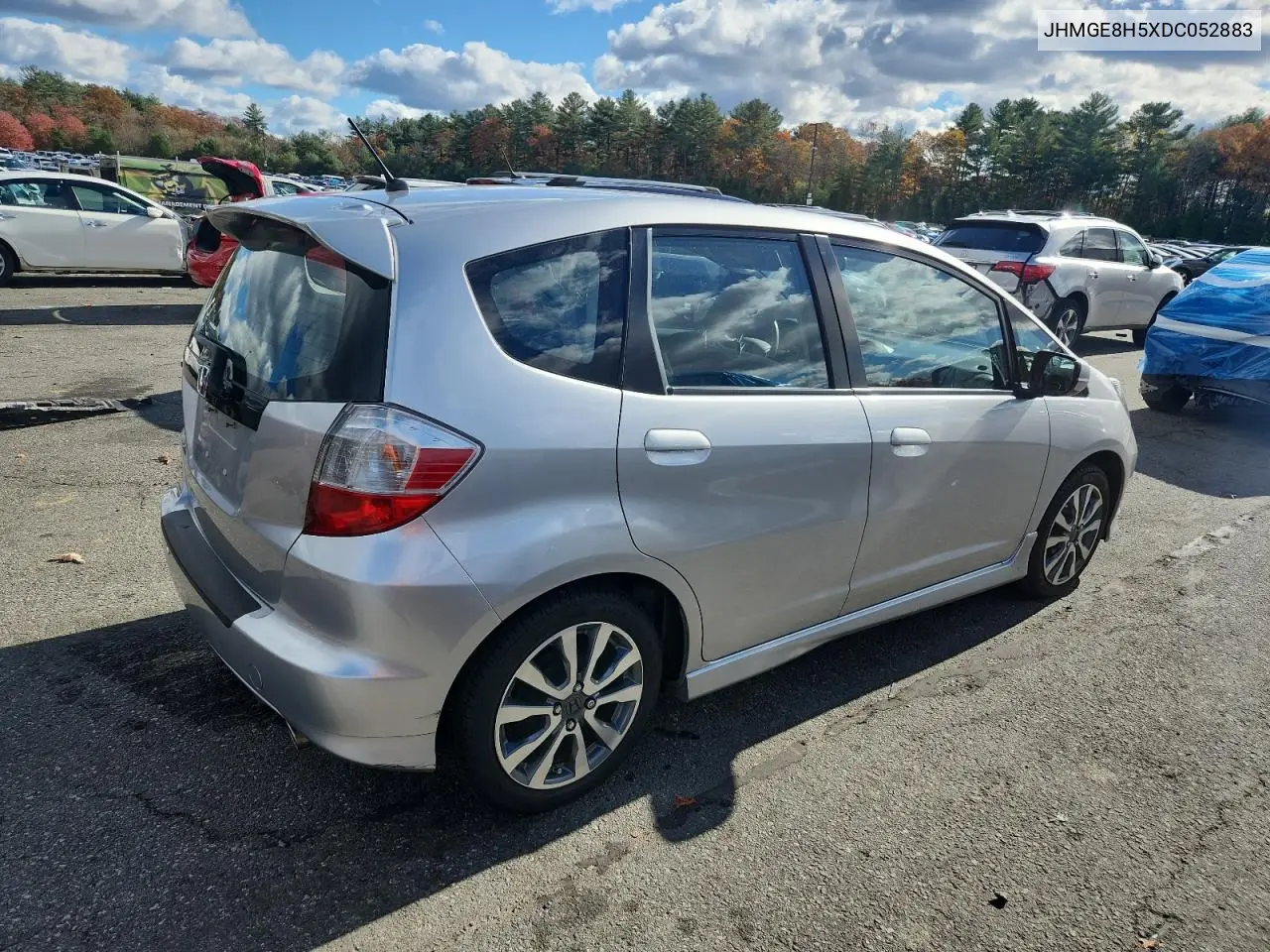JHMGE8H5XDC052883 2013 Honda Fit Sport