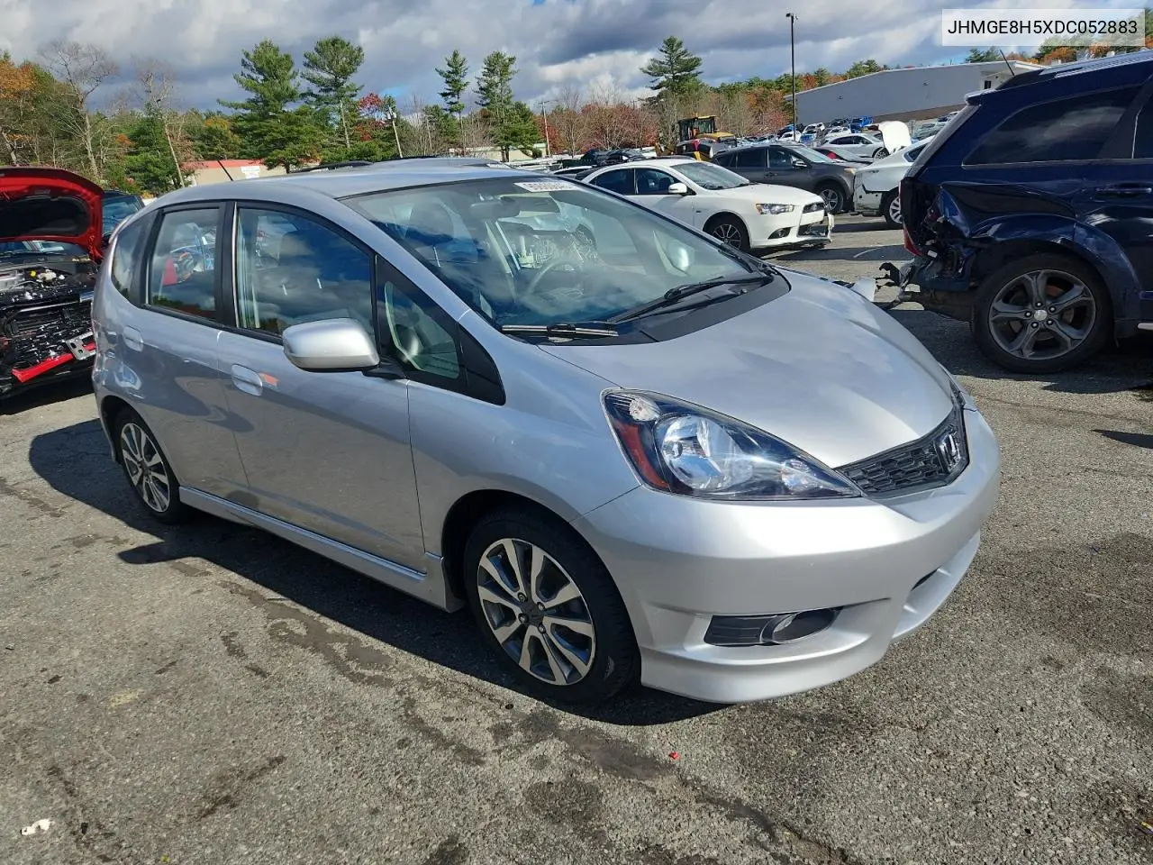 JHMGE8H5XDC052883 2013 Honda Fit Sport