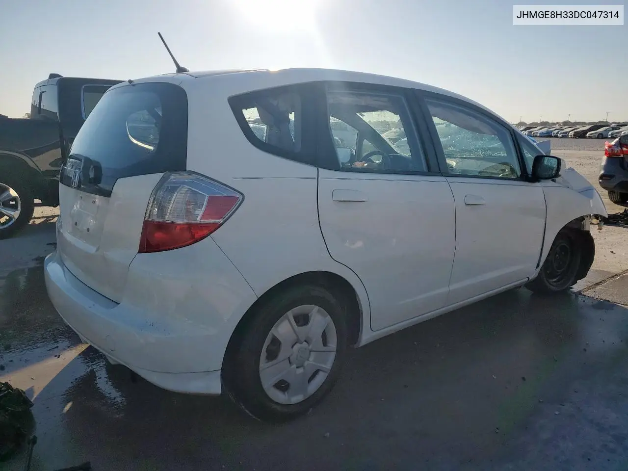 JHMGE8H33DC047314 2013 Honda Fit