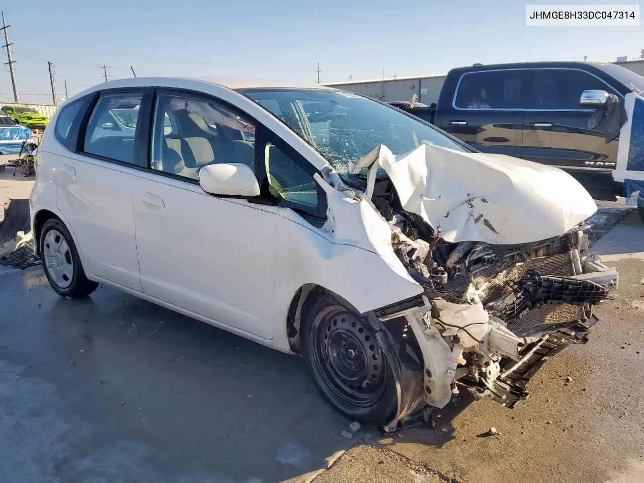 JHMGE8H33DC047314 2013 Honda Fit