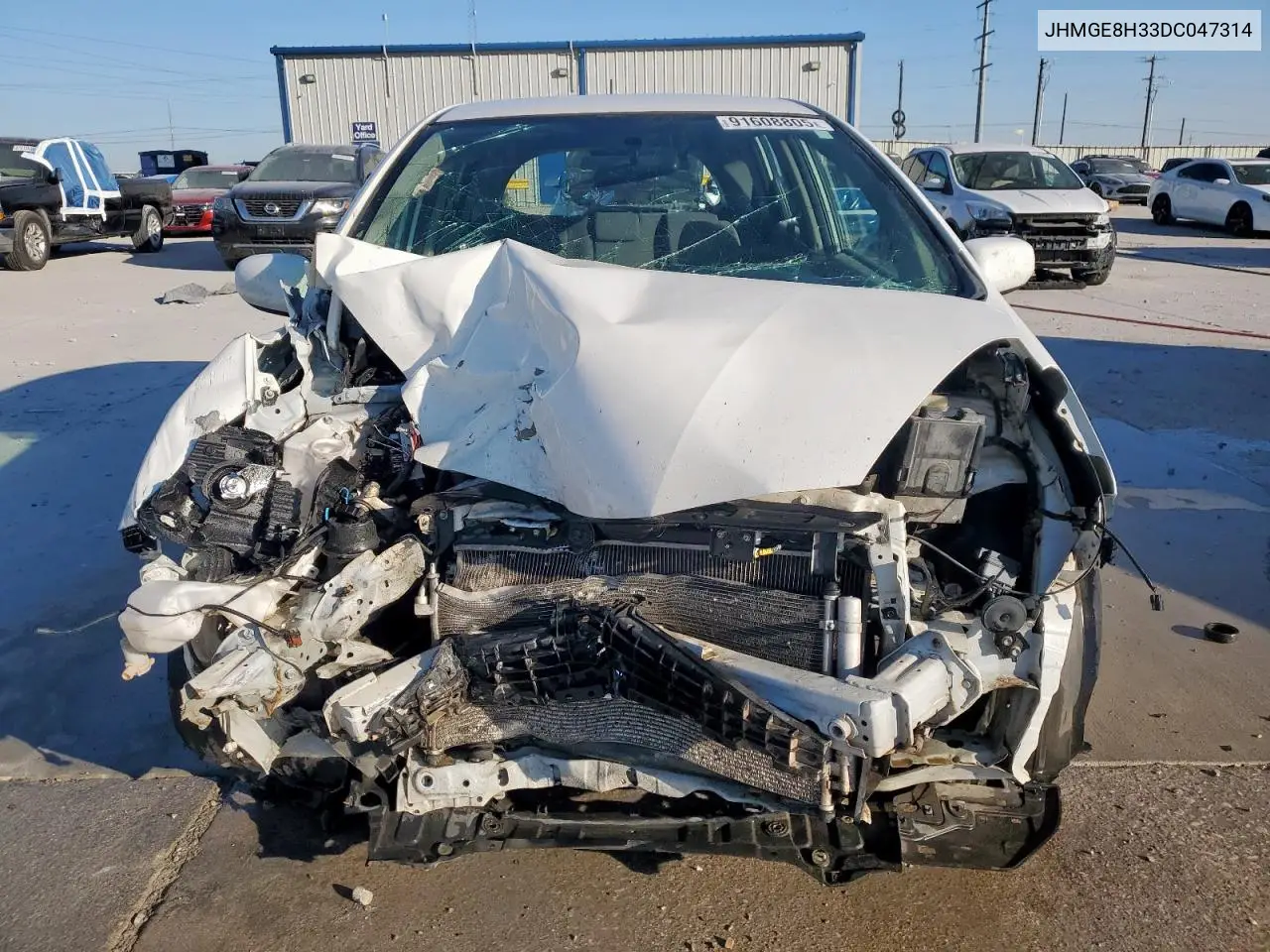 JHMGE8H33DC047314 2013 Honda Fit