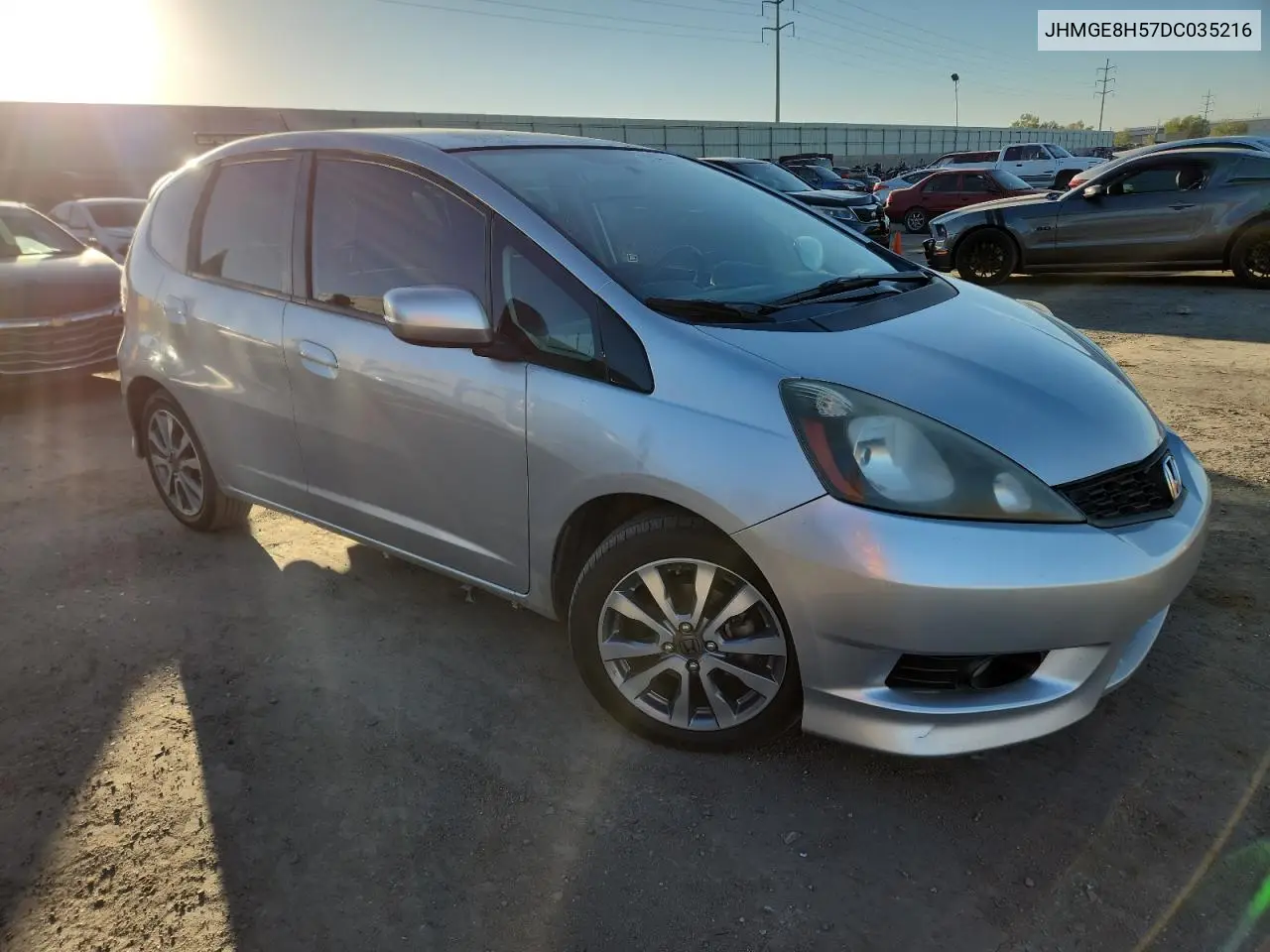 JHMGE8H57DC035216 2013 Honda Fit Sport