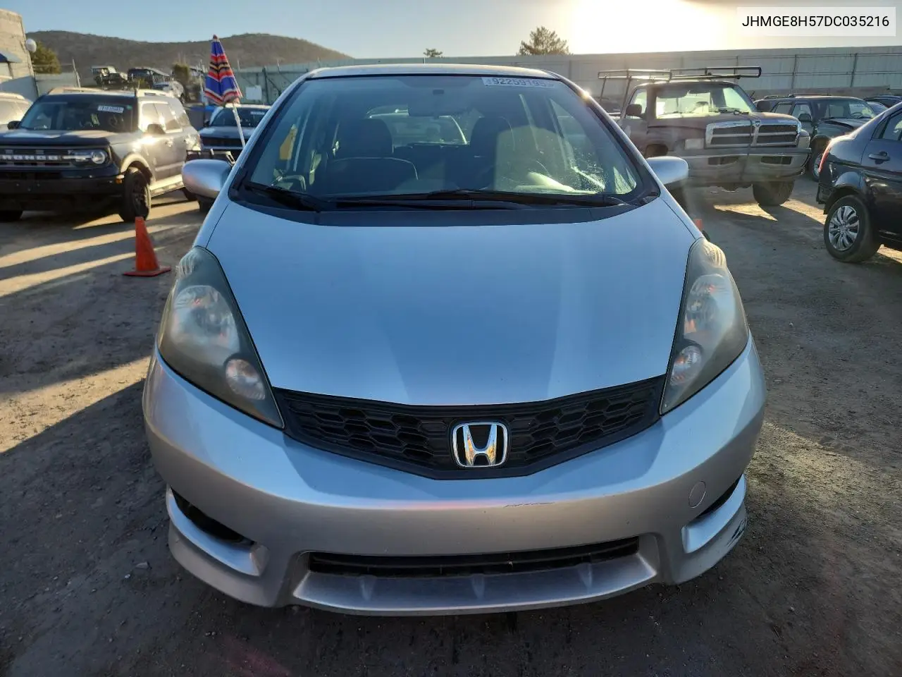 JHMGE8H57DC035216 2013 Honda Fit Sport