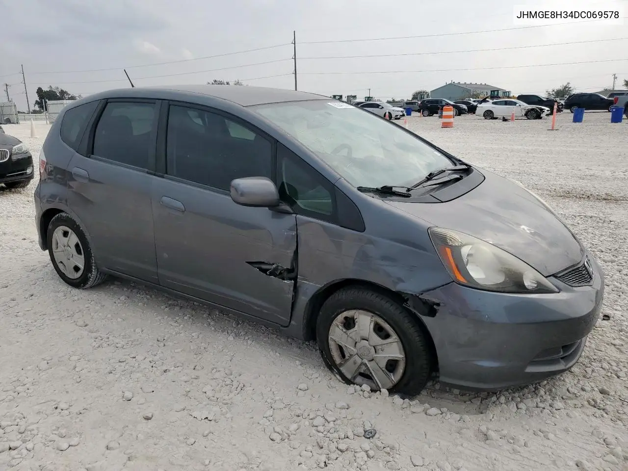 JHMGE8H34DC069578 2013 Honda Fit