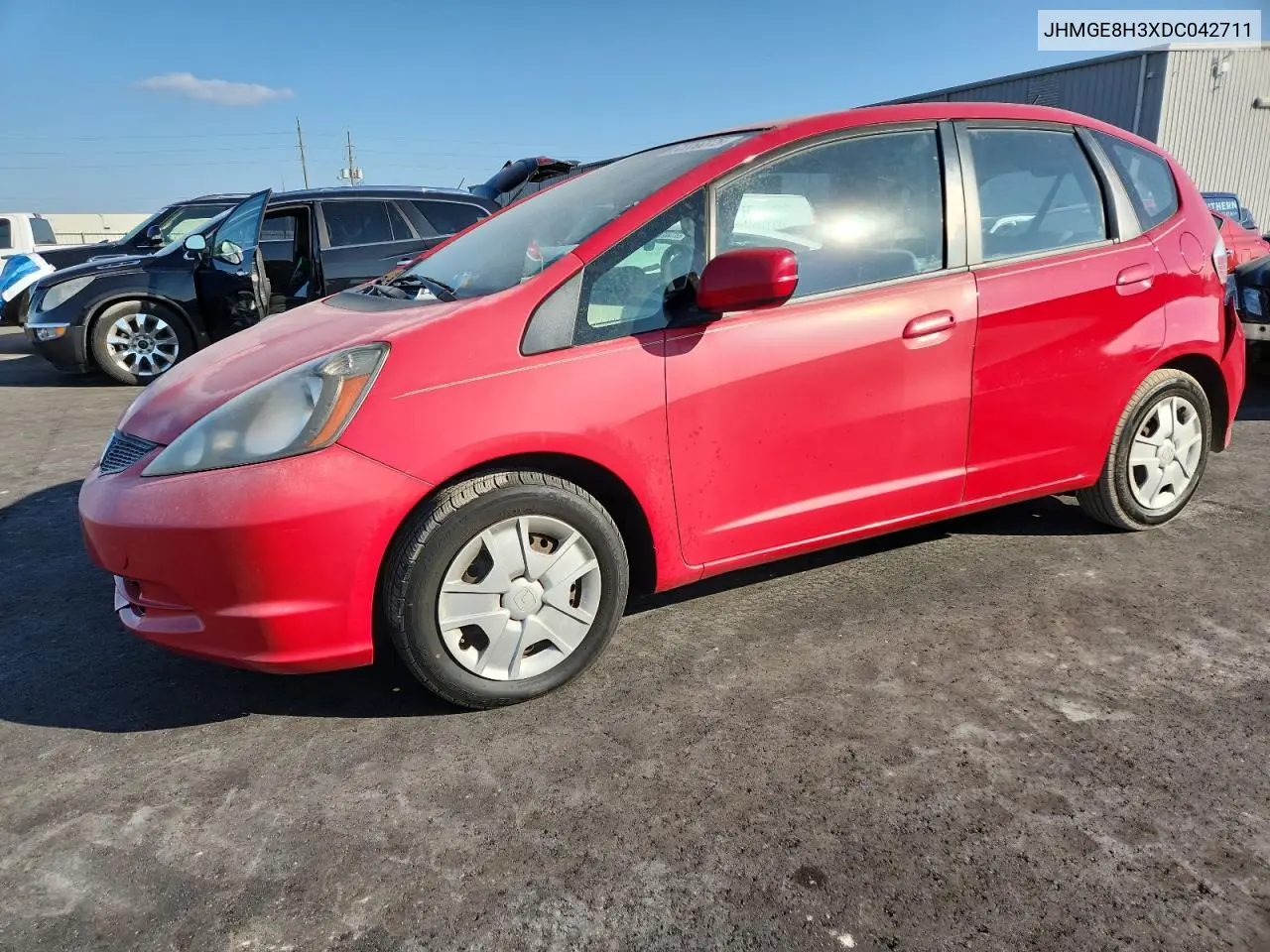JHMGE8H3XDC042711 2013 Honda Fit