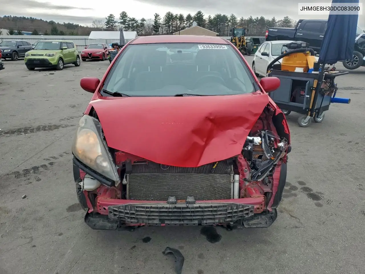 JHMGE8H30DC083090 2013 Honda Fit