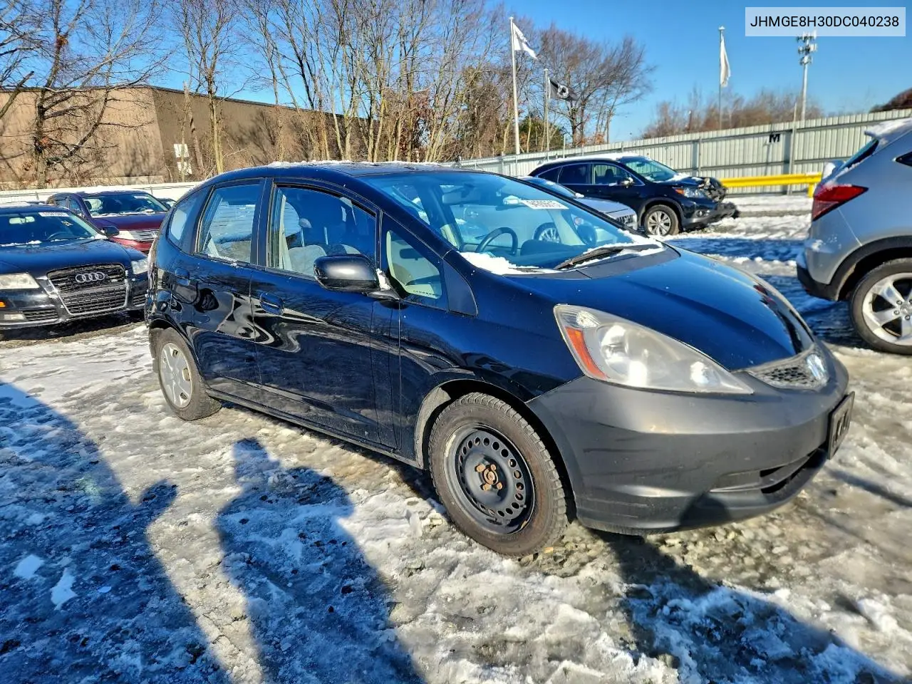 JHMGE8H30DC040238 2013 Honda Fit