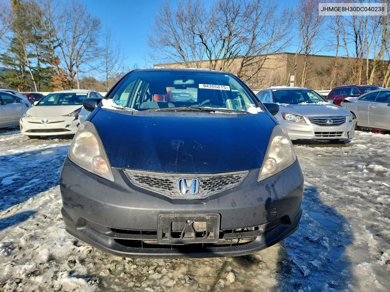 JHMGE8H30DC040238 2013 Honda Fit