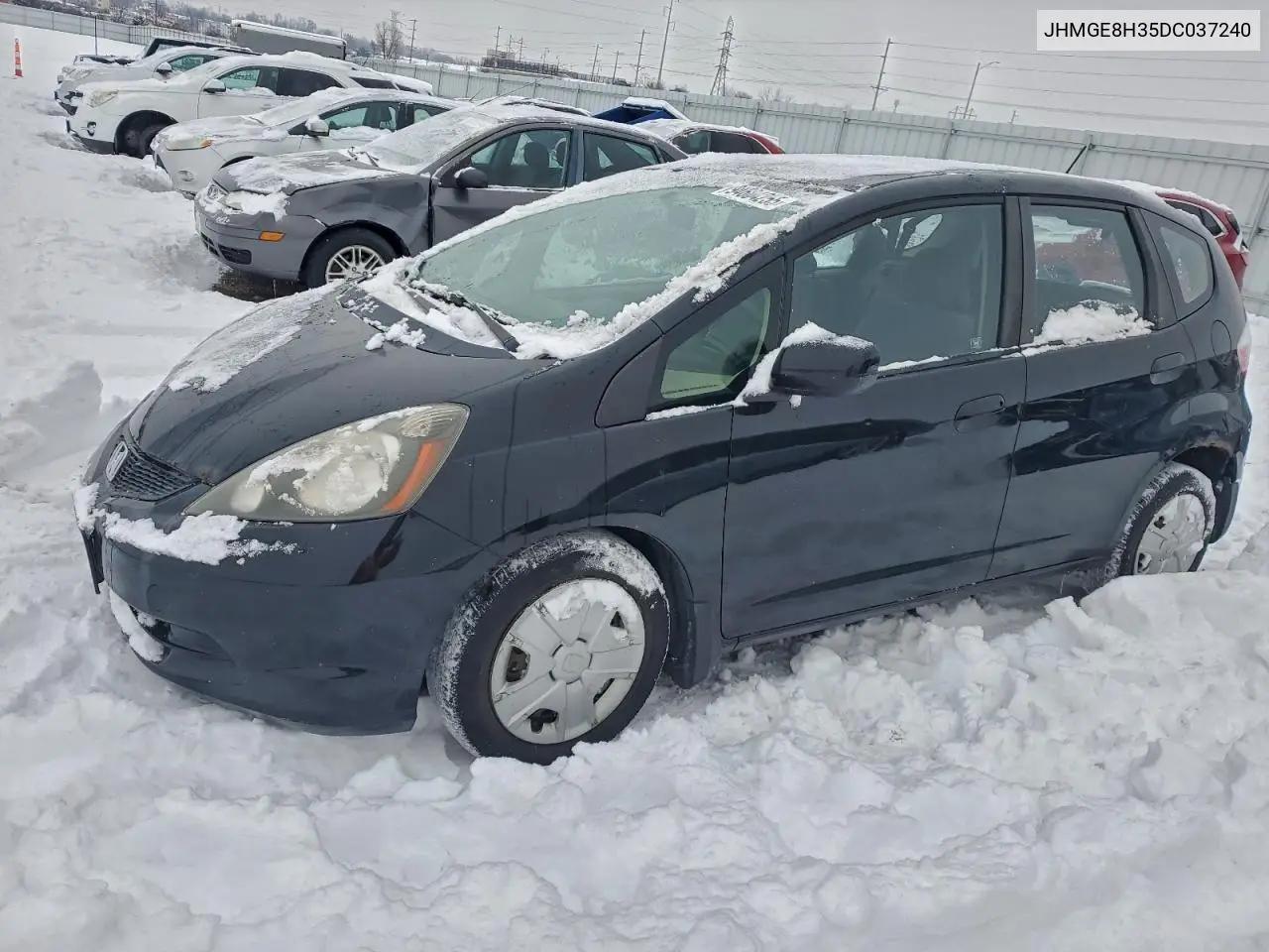 JHMGE8H35DC037240 2013 Honda Fit