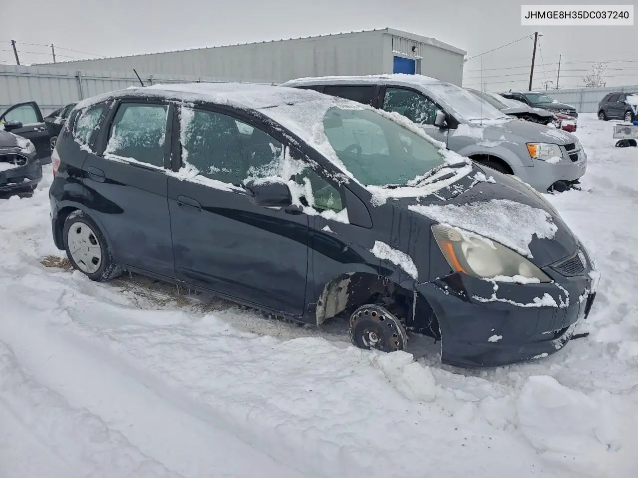 JHMGE8H35DC037240 2013 Honda Fit