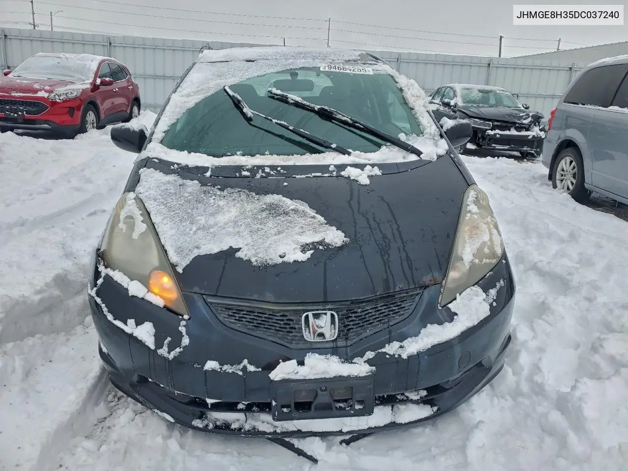 JHMGE8H35DC037240 2013 Honda Fit